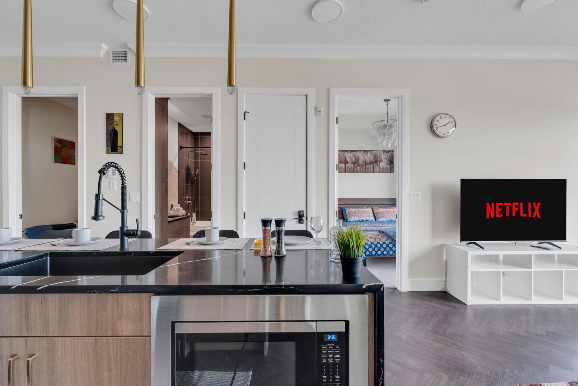 Stylish In Currie Barracks Appartement *
